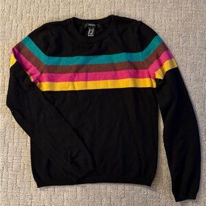 Striped Black Sweater